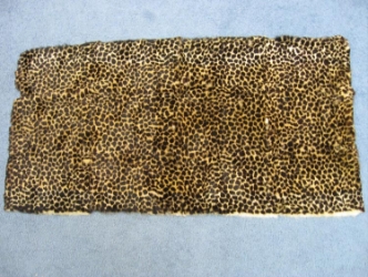 Sheared Printed #1 Rabbit Plate: 18mm: Cheetah Pattern 